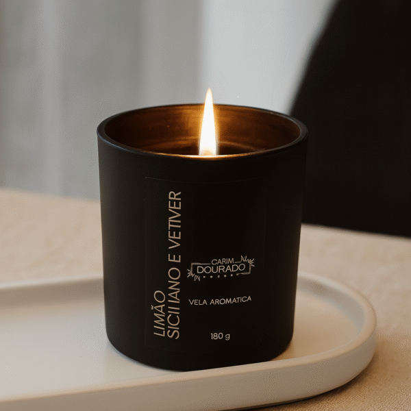 Vela Aromática Limão Siciliano 180g