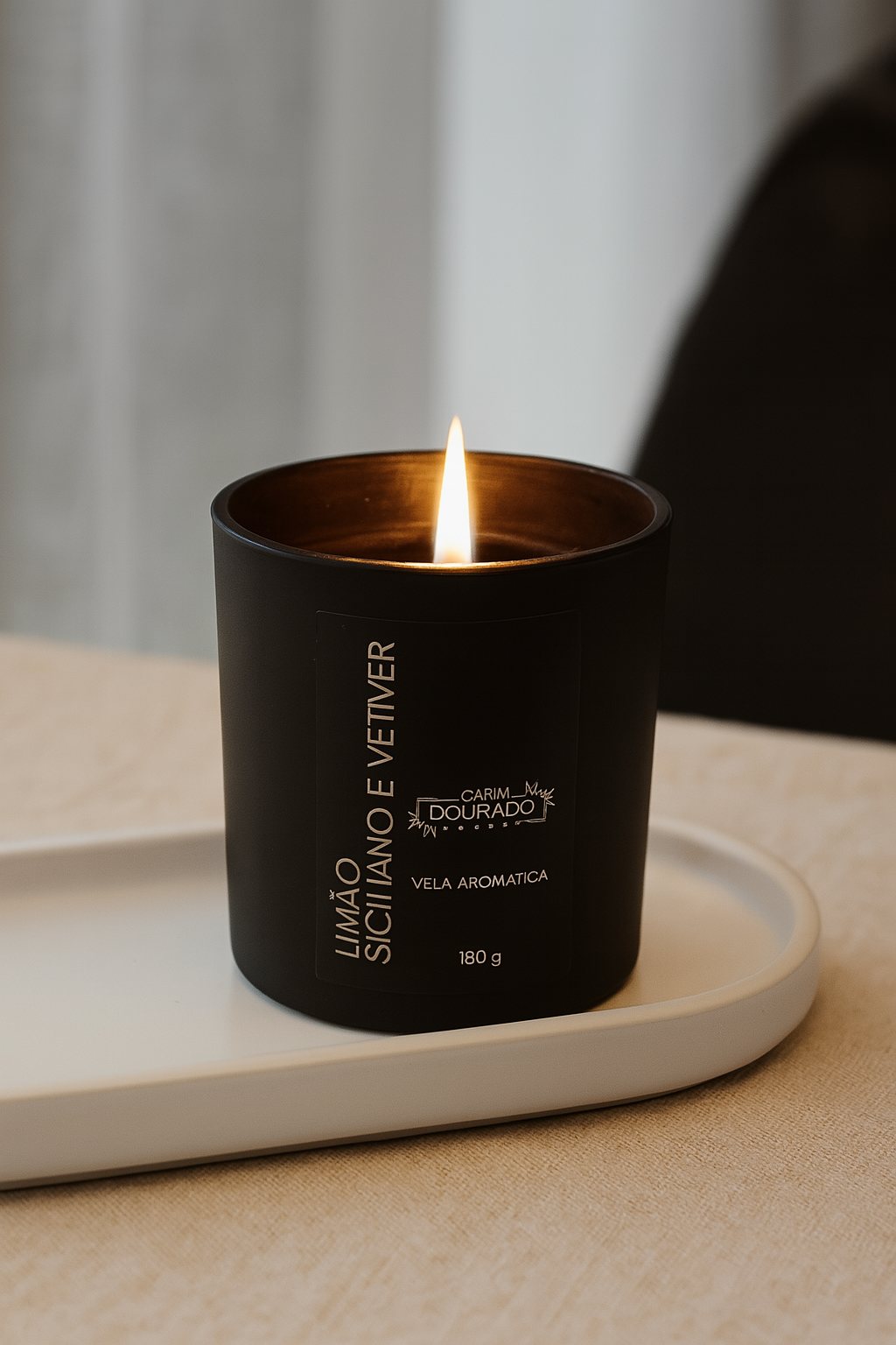 Vela Aromática Limão Siciliano 180g